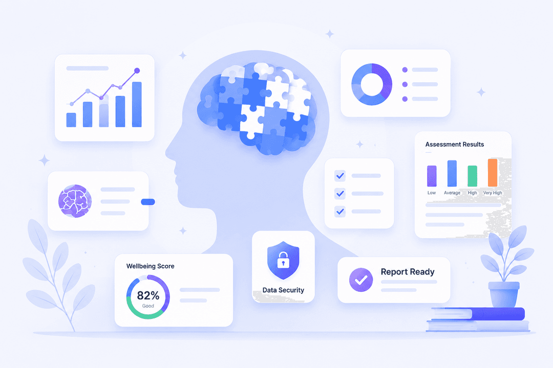 Psychometric assessment analytics dashboard