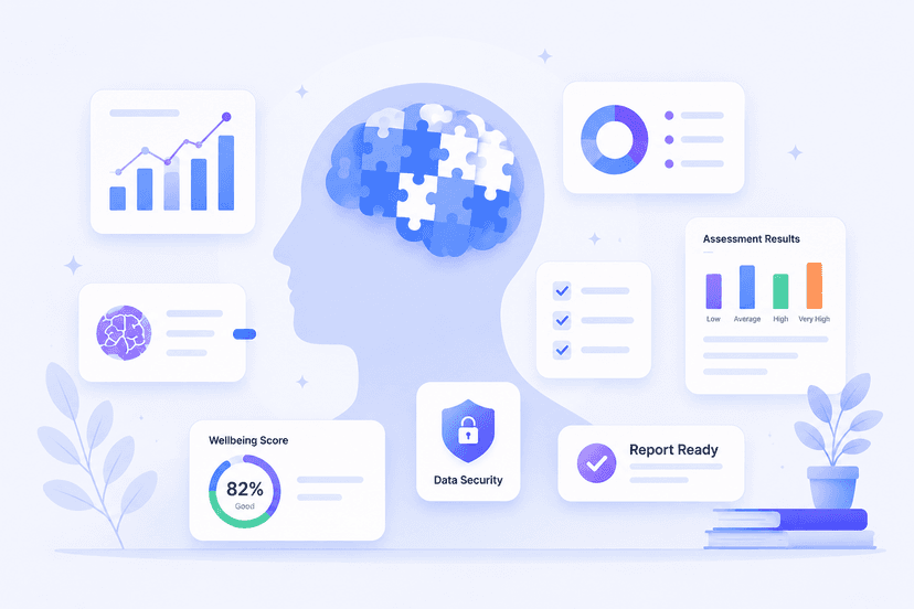 Psychometric assessment analytics dashboard